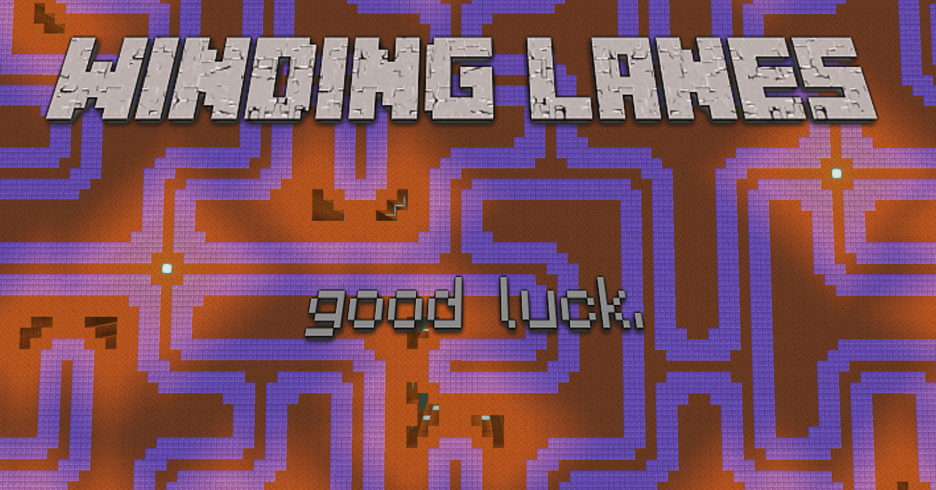 Unduh Winding Lanes untuk Minecraft 1.16.5